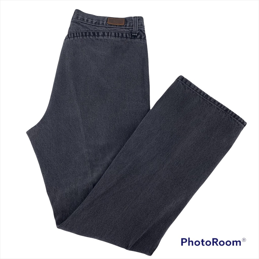 Rockies Relaxed High Rise Denim Black Jeans Western  Rodeo 100% cotton